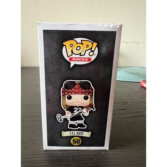 Axl Rose Funko Pop Rocks #50 Guns n' Roses Music Vinyl Figure Figurine Toy Toys - Picture 2 of 6